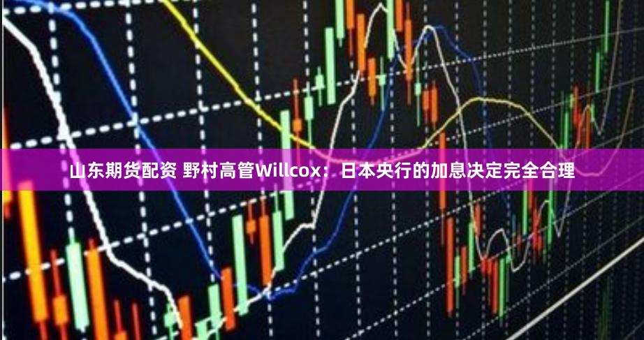 山东期货配资 野村高管Willcox：日本央行的加息决定完全合理