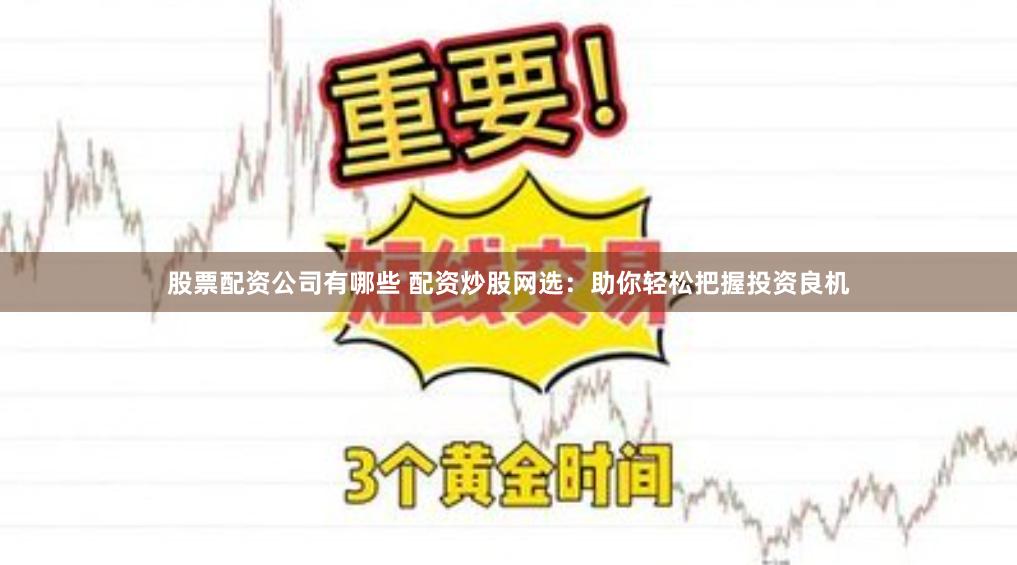 股票配资公司有哪些 配资炒股网选：助你轻松把握投资良机